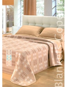 Scotland Wolle Mischung Decke und einem halben 180 x 220 1piazza cm.