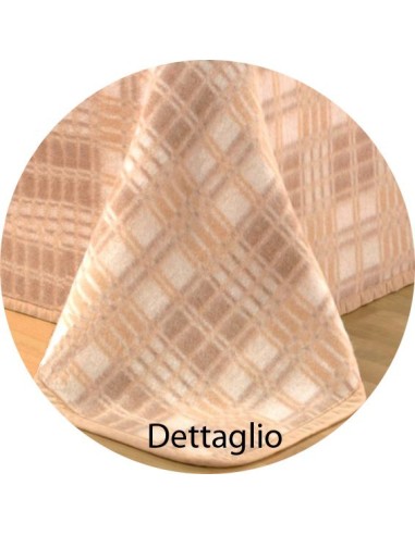Scotland coperta misto lana singola 150x210 cm.