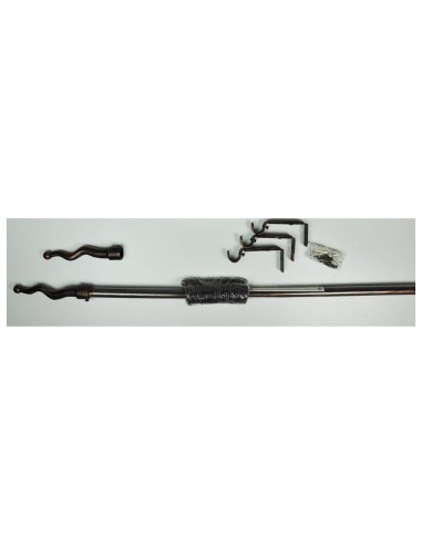 Serpiente de palo extensible para tienda de 120 a 210 cm