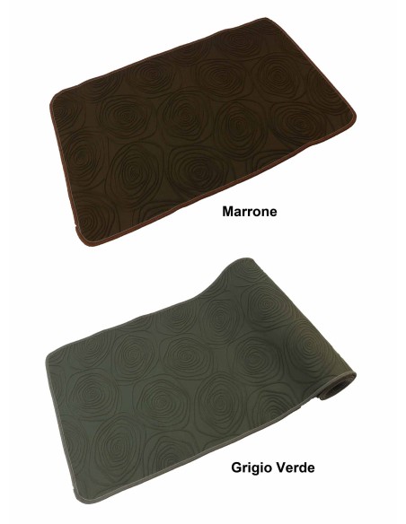 Spiral Liscio tappeto cucina largo 50 cm.