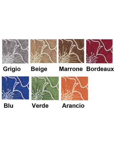 Spring cuscino sedia jacquard ciniglia ALETTE