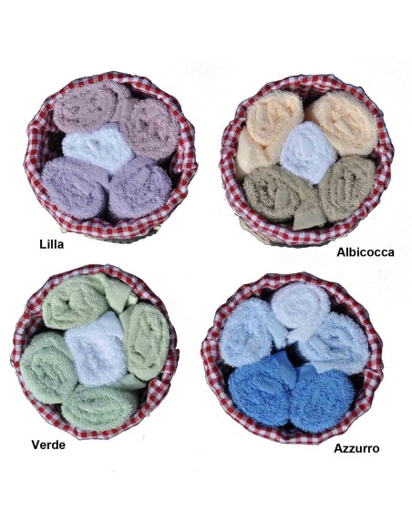 Sweet Home Lavette in cestino da 5