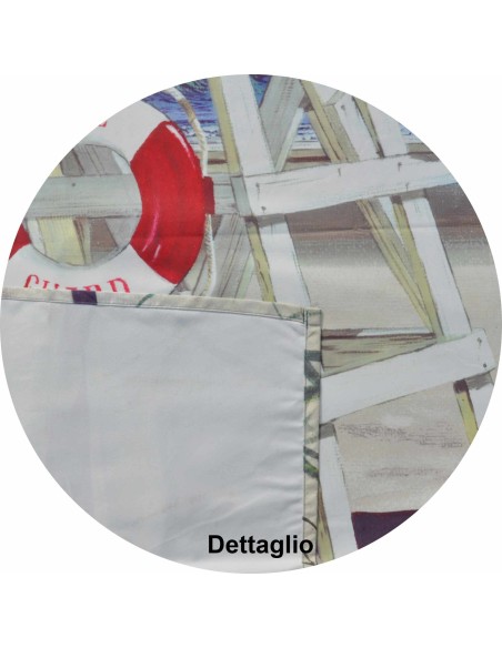 Lifeguard summer Beachtowel Mikrofaser