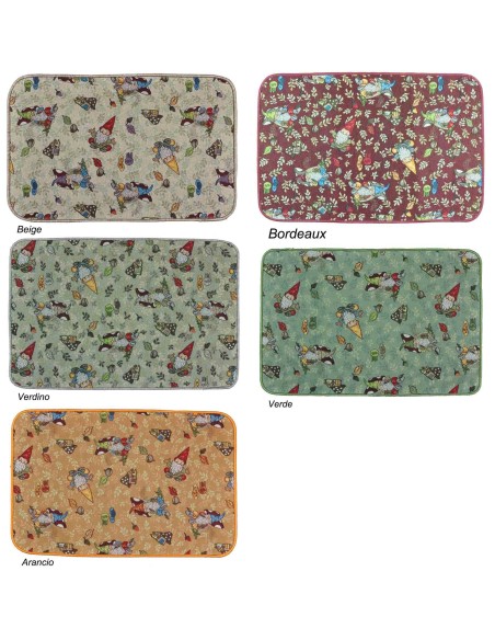Alfombra antideslizante GNOMOS cm 53 x 80