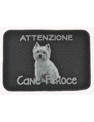 CANE FEROCE Teppich Matte samt 40 x 60 cm