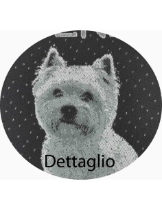 CANE FEROCE Tapis velours tapis 40 x 60 cm 2