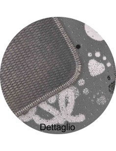 Tapis velours tapis 40 x 60 cm DOG'S HOUSE IMPRONTE 2