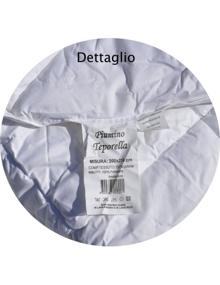 Teporella invernale Piumino sintetico  matrimoniale 200X250 cm