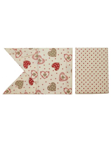 Tirolo Draps de lit plein de 1 et 1/2 carrés