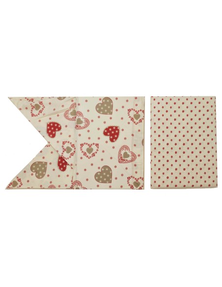 Tirolo Linge de lit complet lit simple