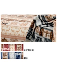 Tirolo Double laine plaid 210 x 250 cm. 2