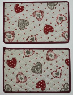 TIROLO Napperons en morceaux de 2 cm 34 x 49 nr