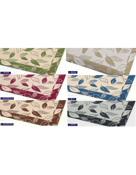 Trama & Ordito tapis  polyvalent chenille Jacquard 100 x 150 cm