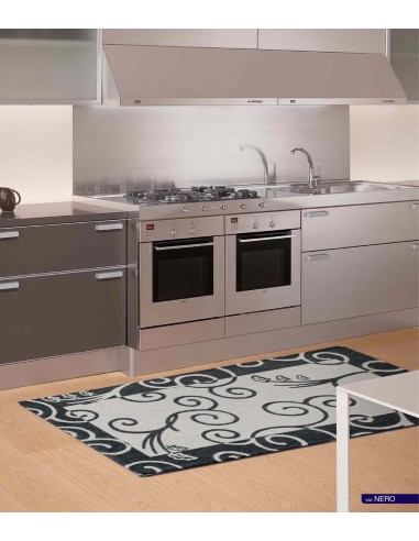 Riccioli tapis polyvalent de 100 x 150 cm  Jacquard chenille