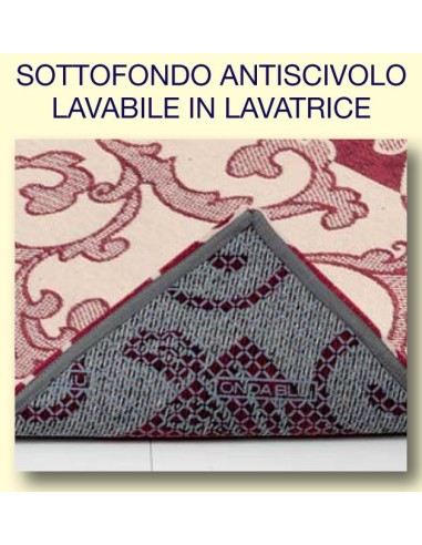 ROCOCO'' Teppich 100 x 150 cm Chenille Jacquard