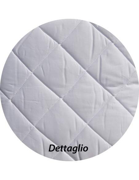 Traversa coprimaterasso trapuntata singola 80x200 cm