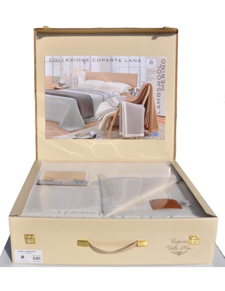 Vello d'oro Double couverture cm 210 x 250