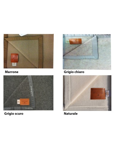 Vello d'oro Lambswool Decke Bett cm King size verzieren