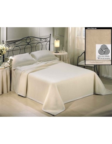 Vello d'oro Lambswool coperta singola cm 150x210