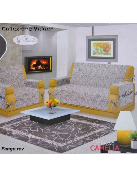 Velour Camelia nr 2 tappeti cm 65x110