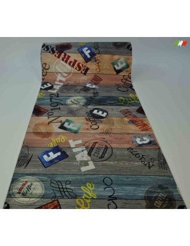 Vintage impression numérique de COUPE tapis de cuisine