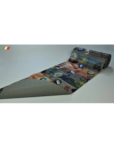 Vintage impression numérique de COUPE tapis de cuisine