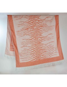 Zebrato Fouta toalla de 90 x 160 cm.