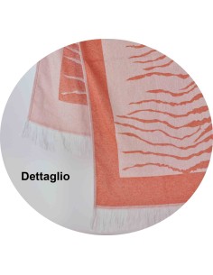 Zebrato Fouta toalla de 90 x 160 cm. 2