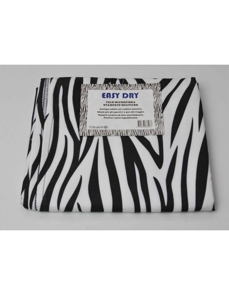 Zebrato La serviette de plage en microfibre 95 x 175 cm