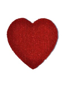 forma di Cuore Paillasson de coco coeur forme cm 55 x 55