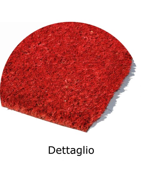 Zerbino in cocco forma di Cuore cm 55X55