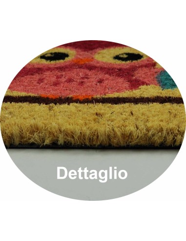 DUPLO Interchangeables en caoutchouc et fibre de coco paillasson cm 45 X 75