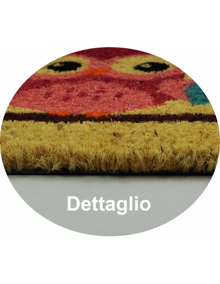 DUPLO Interchangeables en caoutchouc et fibre de coco paillasson cm 45 X 75