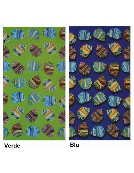 *Pesci Vitamina Telo mare microfibra 90x170 cm.