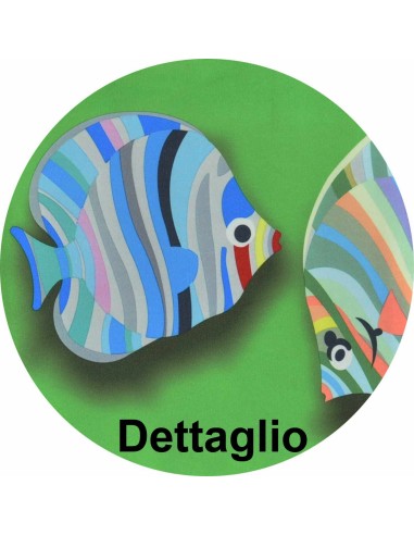 *Pesci Vitamina Telo mare microfibra 90x170 cm.