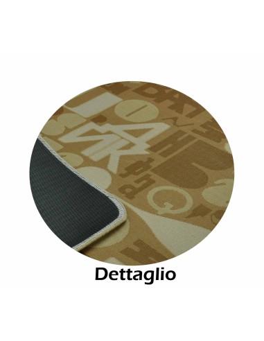 Lettere Liscio tapis de cuisine largeur 50 cm.