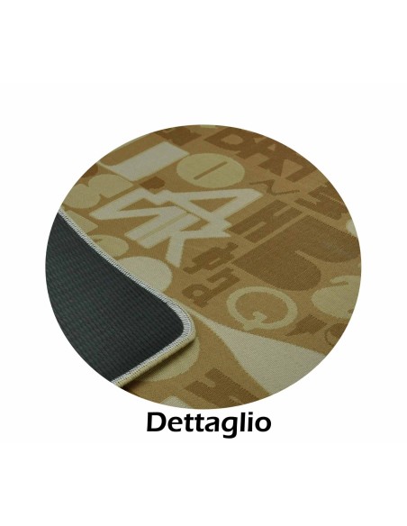 Lettere Liscio tapis de cuisine largeur 50 cm.