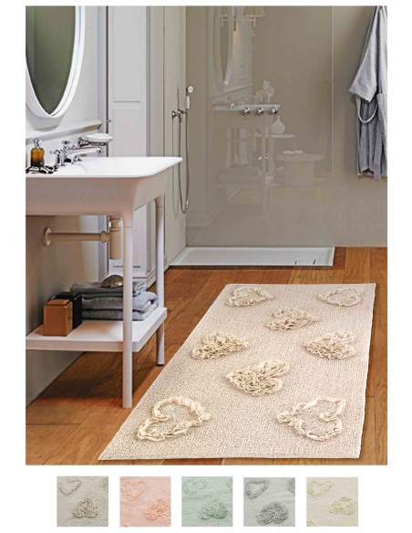 Violet tappeto bagno resinato varie misure