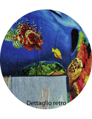 Tartaruga DIGITAL ART telo mare spugna 86x160 cm.