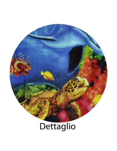 Tartaruga DIGITAL ART telo mare spugna 86x160 cm.