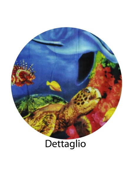 Tartaruga DIGITAL ART telo mare spugna 86x160 cm.