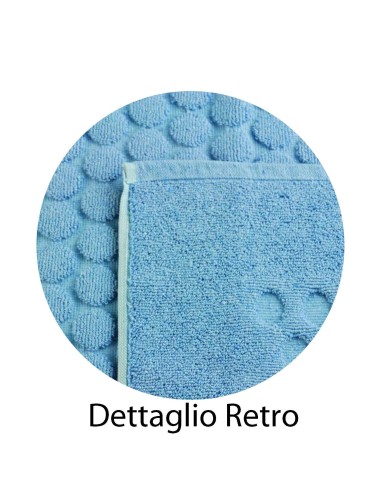 Bollicine Mesures de tapis de salle de bain bulles