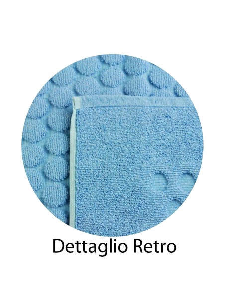 Bollicine Mesures de tapis de salle de bain bulles