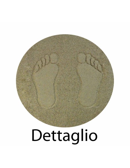 Impronte tappeto bagno varie misure