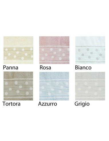 Pois lingettes de différentes tailles