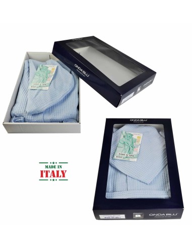 NIdo d'ape OB accappatoio in cotone