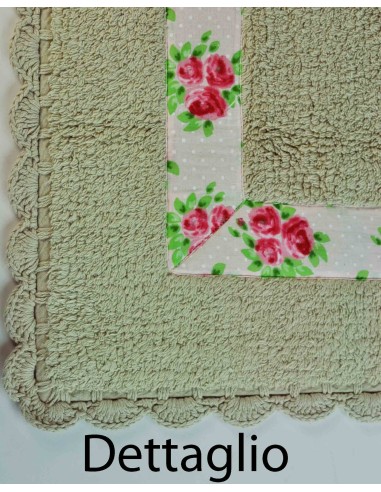 Flora tapis de salle de bains résiné de différentes tailles