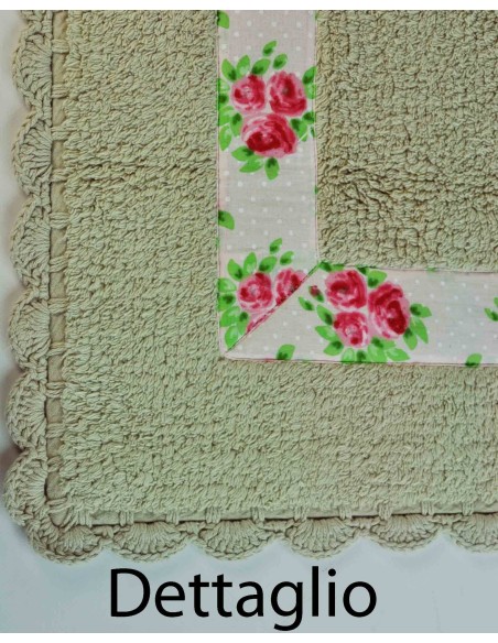 Flora alfombra de baño resinated varios tamaños