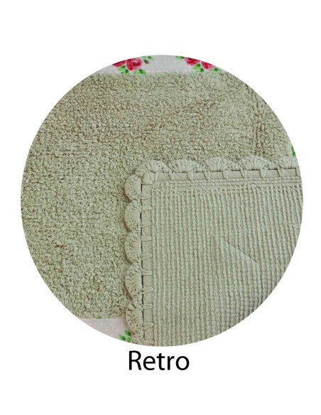 Flora alfombra de baño resinated varios tamaños