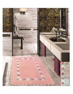 Flora tapis de salle de bains résiné de différentes tailles 2